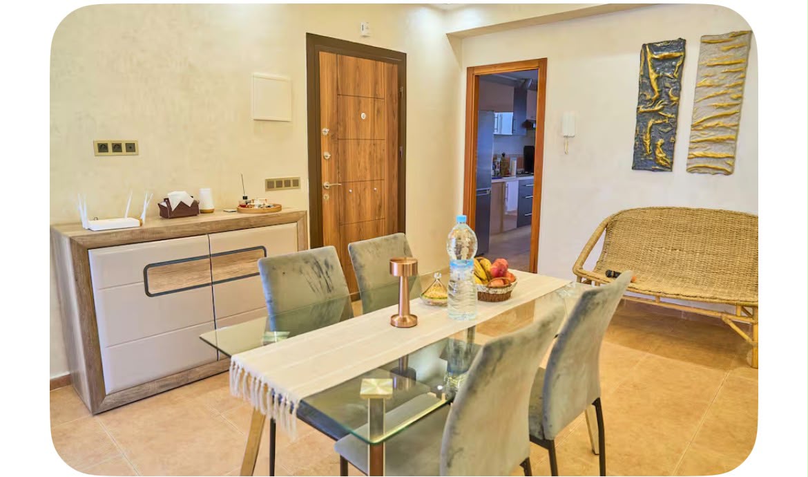 Furnished Apartment with Sea View – In the Heart of Tangier - Thumbnail 3